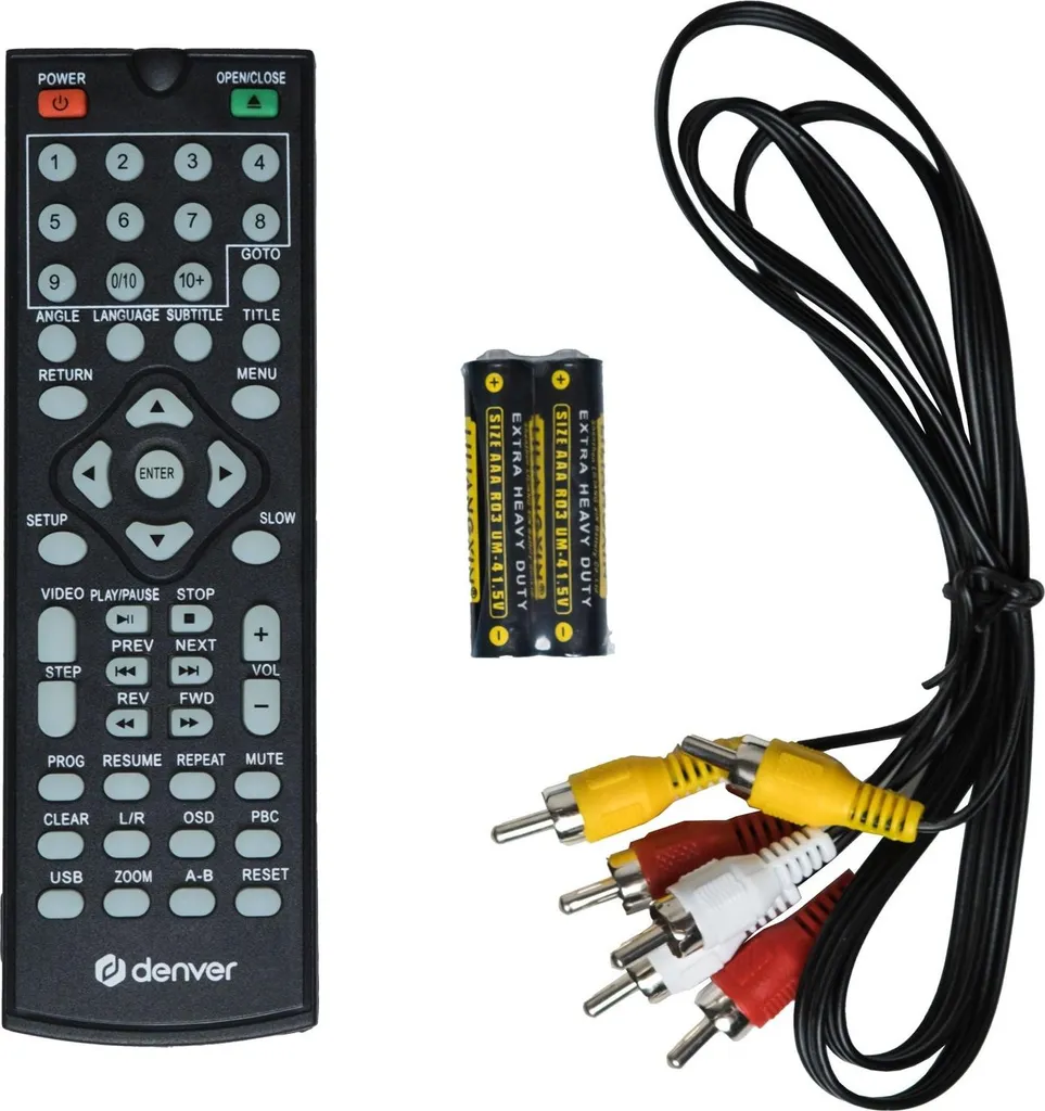Lecteur DVD Denver DVH-7787 décodeur Dolby et port USB multimédia - 10