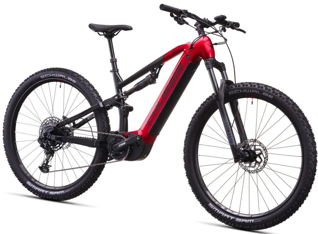 29 Zoll Fully E-Bike Elektrofahrrad MTB Crussis 2026 Modell e-Full 9.11-(894Wh) 24,85Ah 95Nm Rahmenhöhe 21"(52 cm) Rot/Schwarz