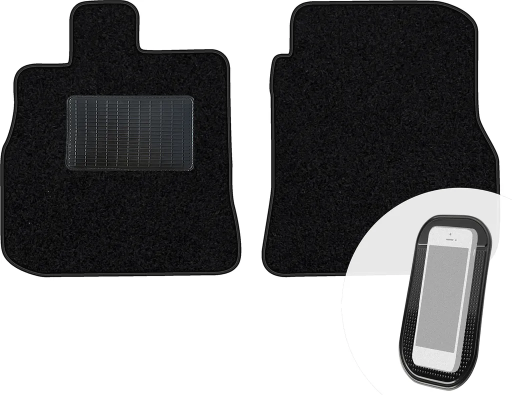 MOTO-MOLTICO Tappetini Velours Neri per Mitsubishi Eclipse 06-11