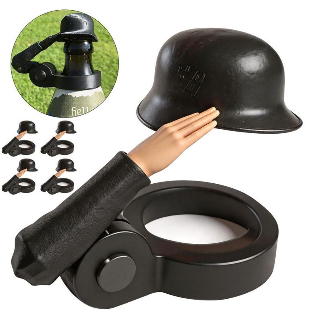 5PCS Beer Bottle Helmet Cap Party Decoration Bottle Top Produktbild 