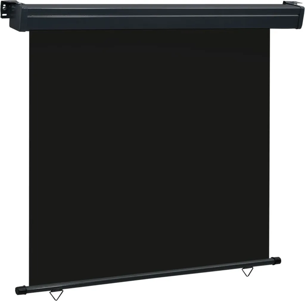 Store latéral balcon 175x250 cm noir - Stop au vis-à-vis et à la chaleur