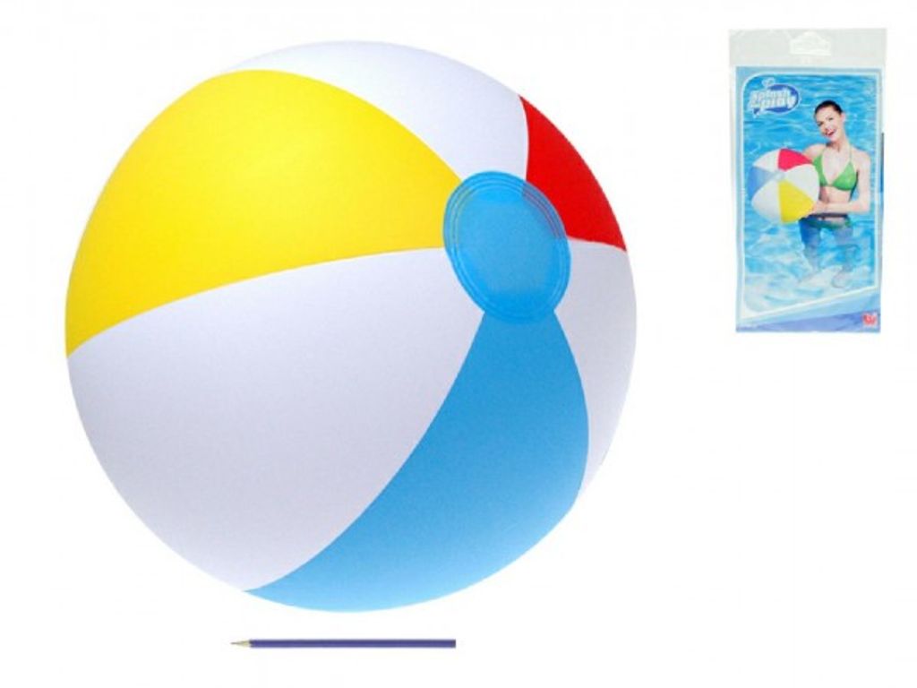 Nadmuchiwana piłka plażowa, 61 cm Zdjęcie produktu 8