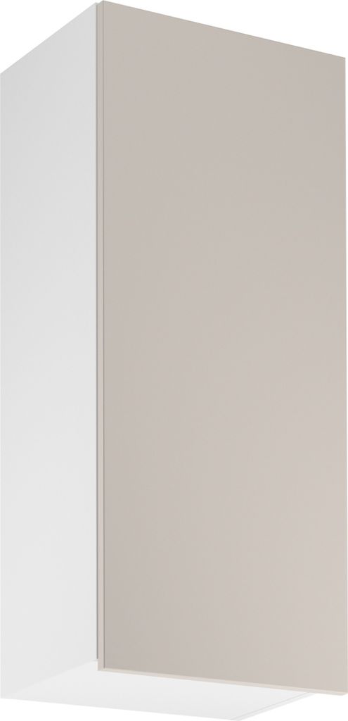 Hängeschrank 45 cm Küchenschrank Küchenblock, Sorento G45 Weiß/Beige