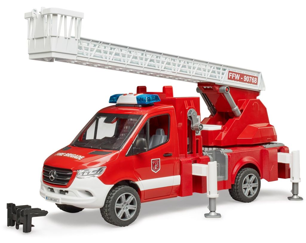 BRUDER 02673, Hasičský vůz, 4 rok/roky, ABS umělá hmota, Obrázek produktu 