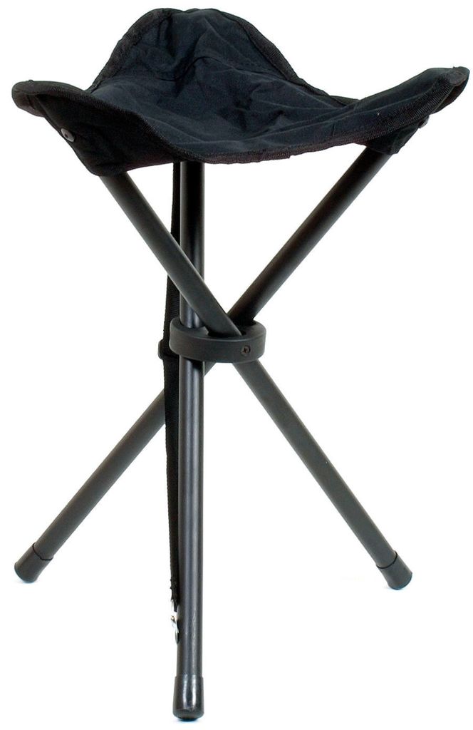 Travelchair Dreibeinhocker Stahl Produktbild 