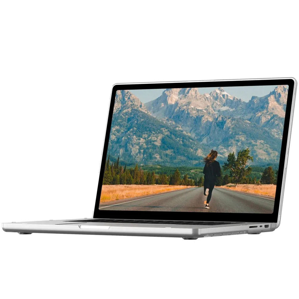 Coque MacBook Pro 16 M2 UAG U Dot Ice - Protection robuste transparente - 6