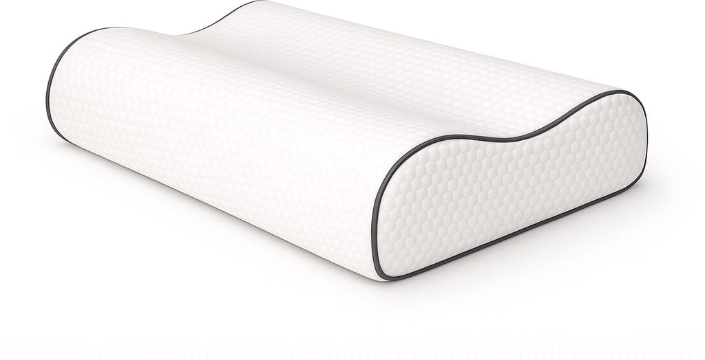 Premium Visco Nackenstützkissen 60x40 cm – Orthopädisch – Produktbild 