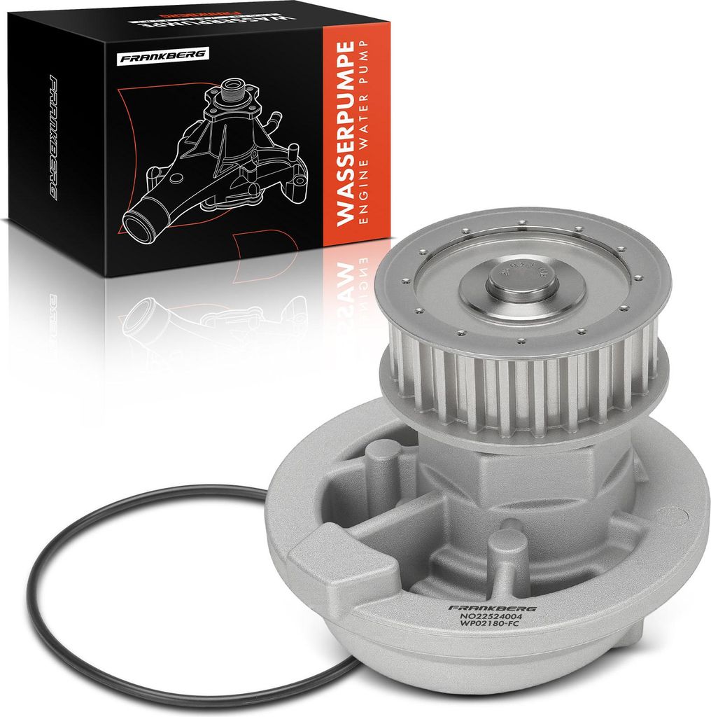 Frankberg 1x Wasserpumpe Kühlwasserpumpe für Opel Astra F CC Caravan Calibra A Frontera Sport Kadett E Omega