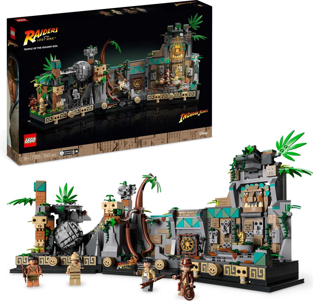 LEGO Indiana Jones Świątynia złotego posążka, Model do Zdjęcie produktu 