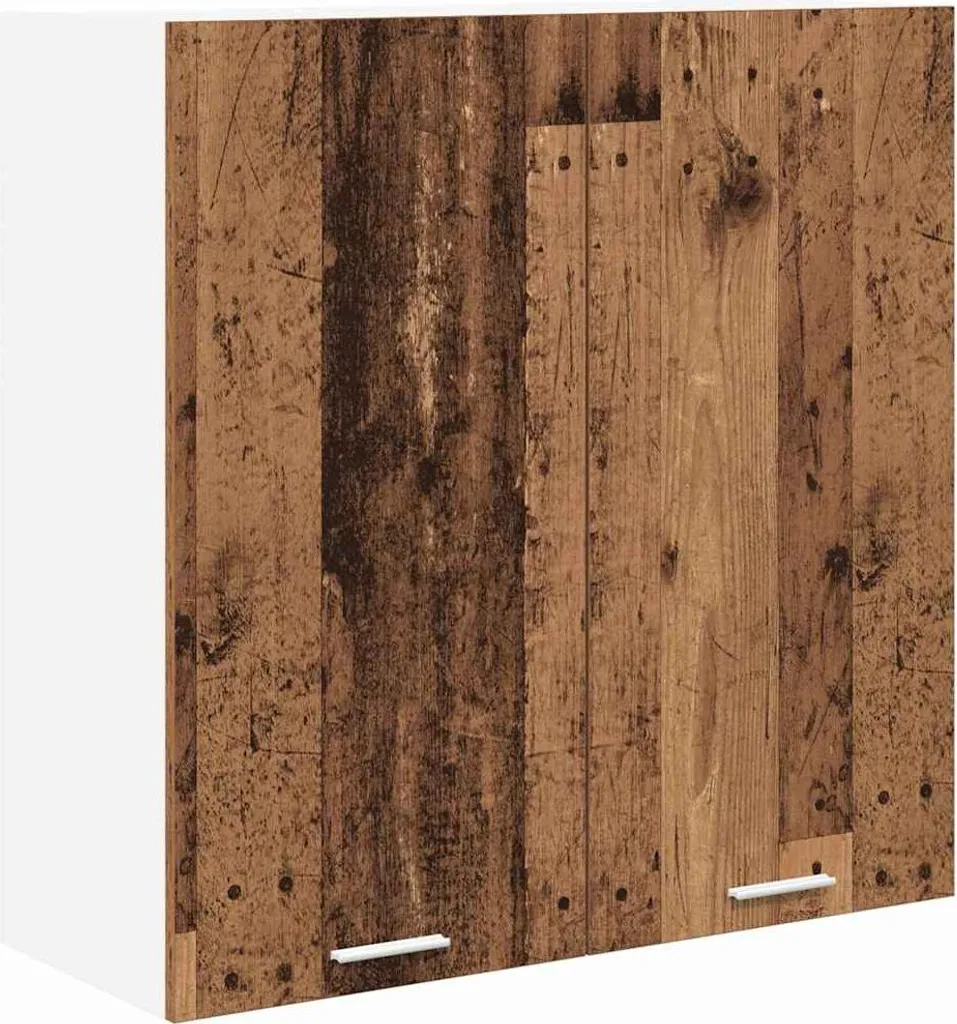 SYFAX™ Armadio pensile Legno vecchio 80 x 31 x 80 cm Legno multistrato