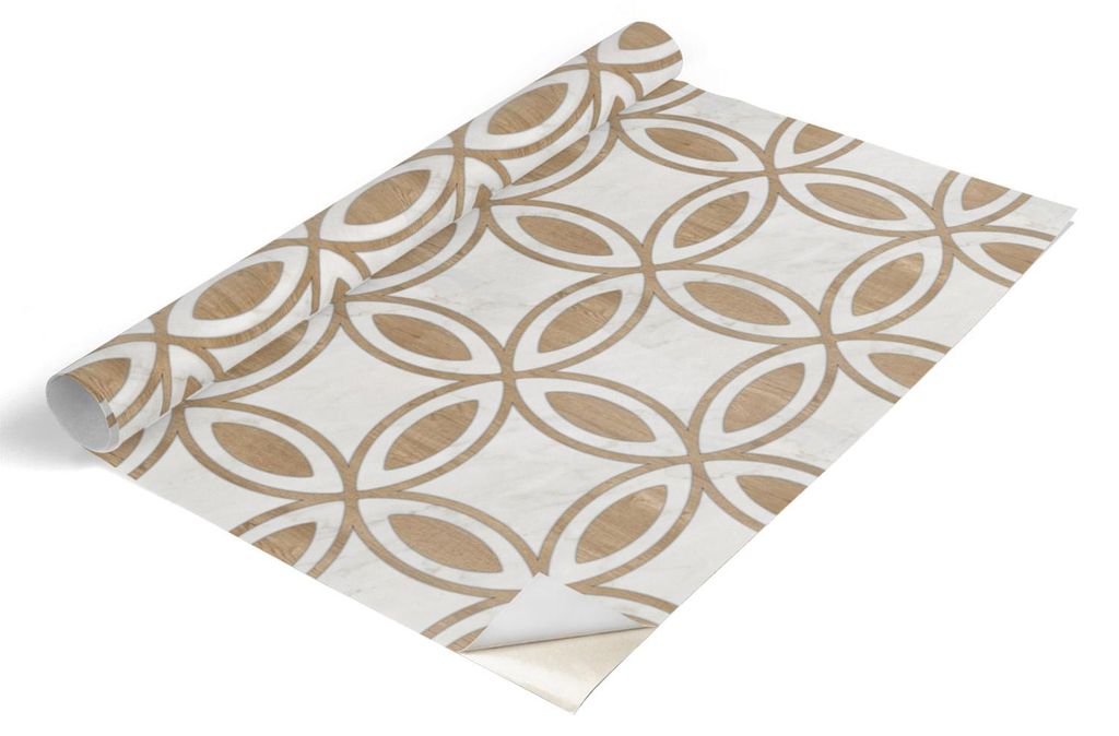 Tulup Möbelfolie - Klebefolie Möbel - Selbstklebende Folie 65x130 cm - Möbelfolie Schrank - Folie für Möbel - Möbelfolie Küche - Wasserdicht...