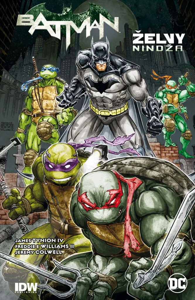 Livre BD Batman / Tortues Ninja James Tynion Roman Graphique Relié