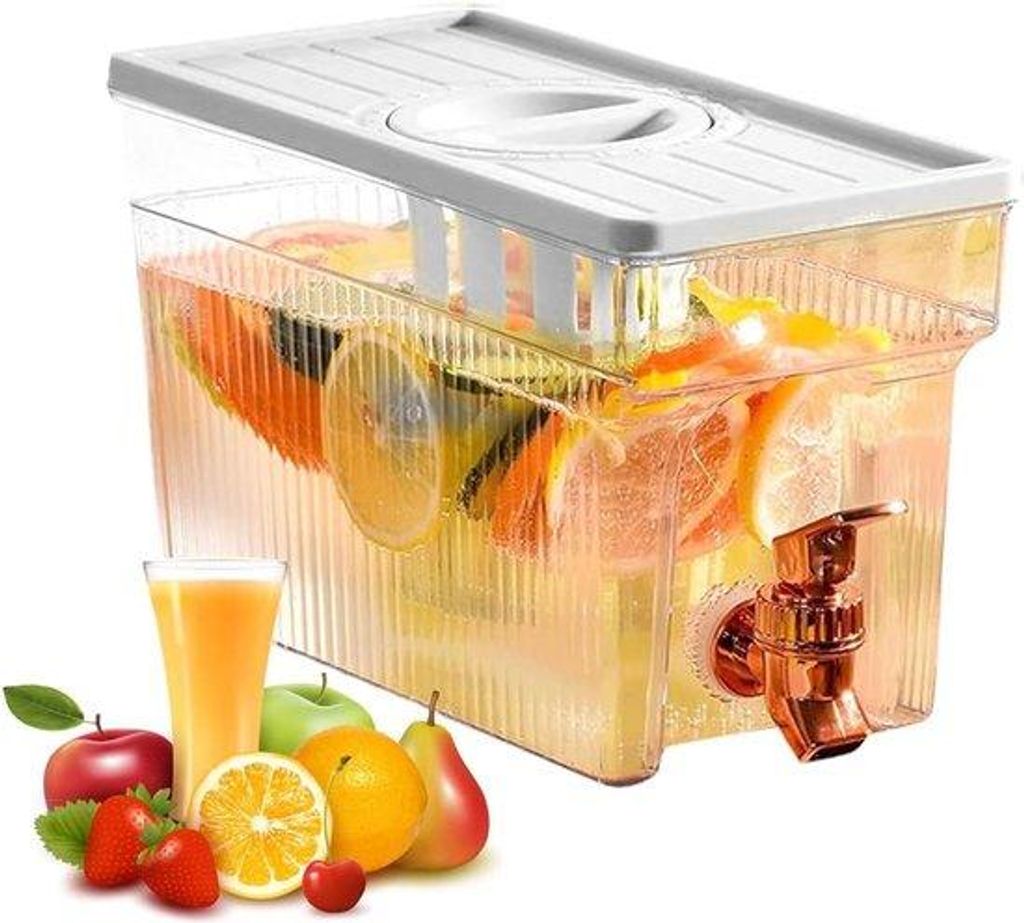 3-Liter-Wasserdispenser mit Düsenanschluss - für Familienfeiern, Außenfesten und Picknicks