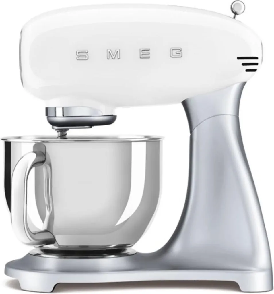 Réussissez vos pâtes sans effort avec le robot Smeg SMF04WHEU blanc 4,8L