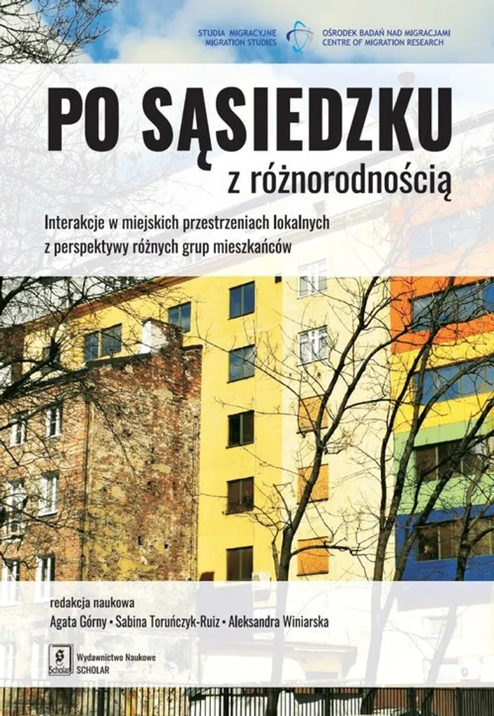 Livre en polonais Po sąsiadku z różnorodnością, édition originale reliée