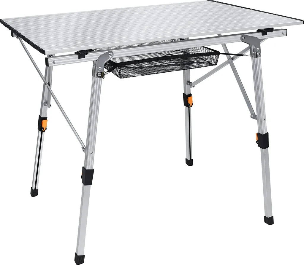 Table de camping stable sur sol irrégulier JOIEYOU pliable en aluminium