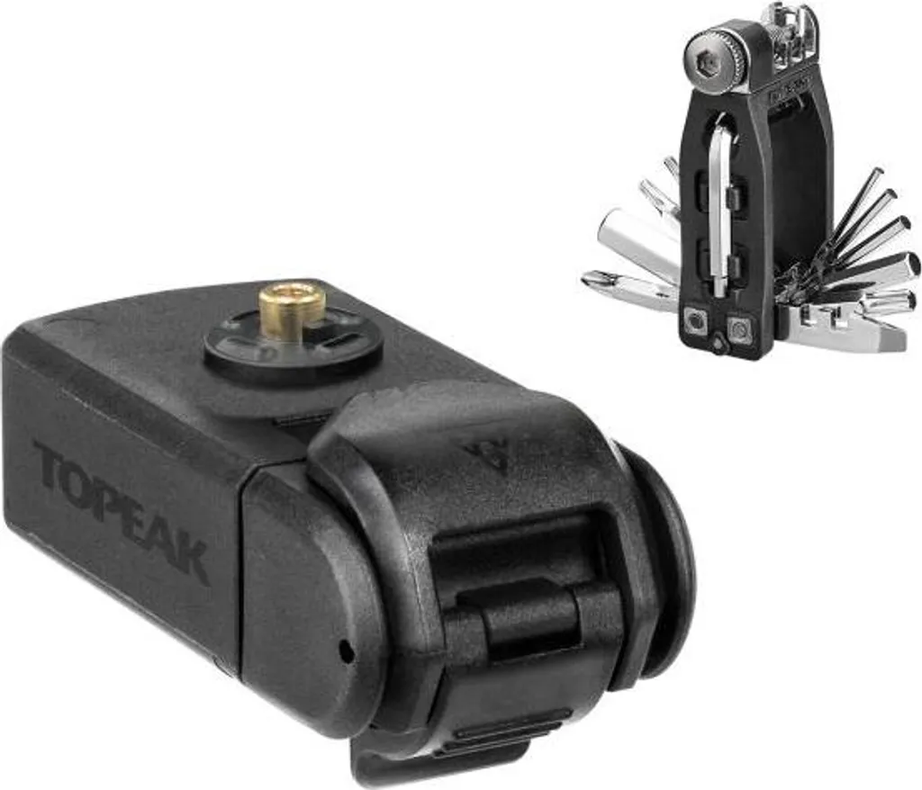 Topeak Ninja Master+ T16 Multitool Noir - Outil de Vélo Compact 16 Fonctions