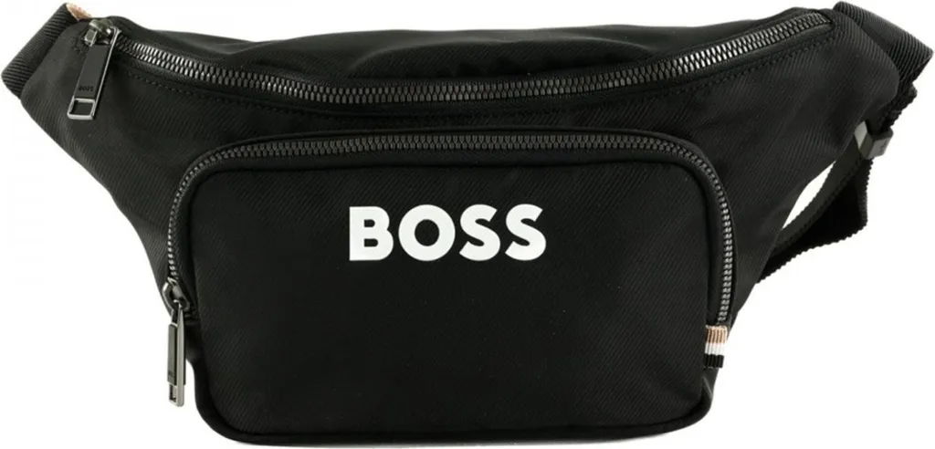 Sac bandoulière Hugo Boss 50511938 en cuir et toile pour citadin