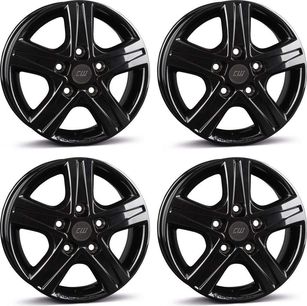 4 Borbet Felgen CWD 6.0x15 ET68 5x118 SW für Fiat Ducato 5x118 SW für Fiat Ducato Aluräder