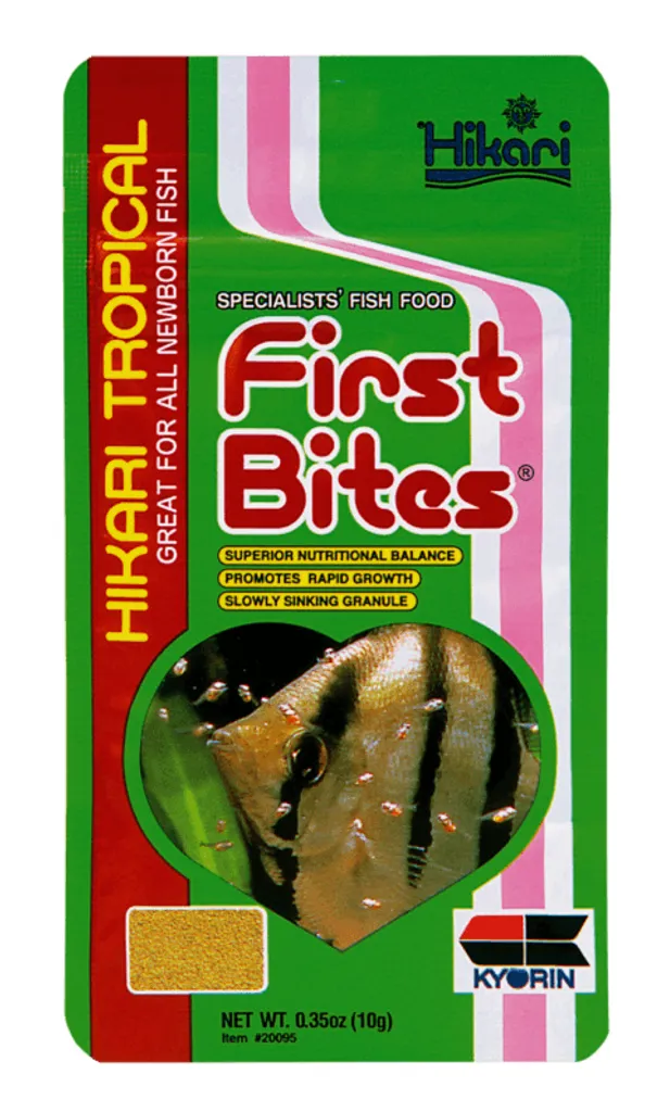 Nourriture poissons First Bites 10g riche en protéines et vitamines