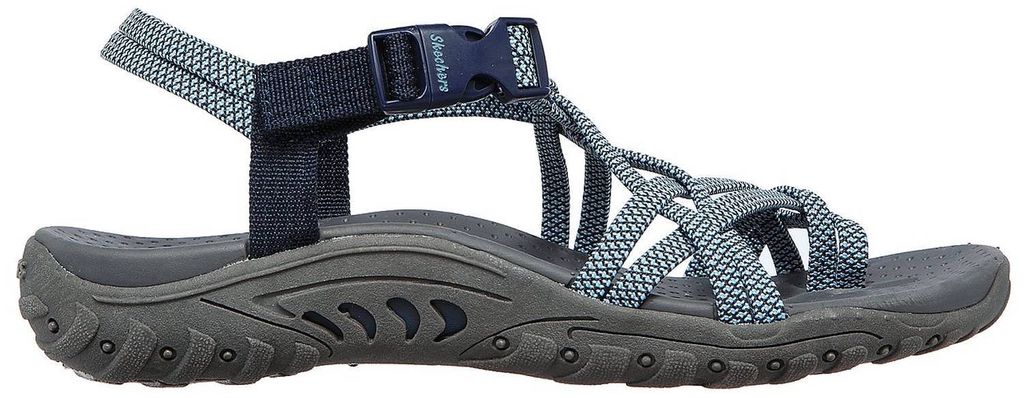 Skechers Reggae Irie Mon navy blue Sandale Blau in Gr. 38