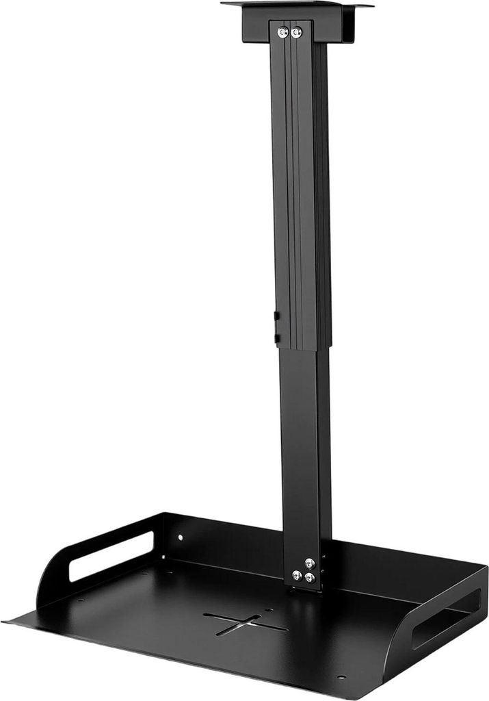Beamerhalterung - Deckenhalterung - Verstellbare Länge 34–56 cm - Größe 20,3 cm - Universelle Montage - Schwarz