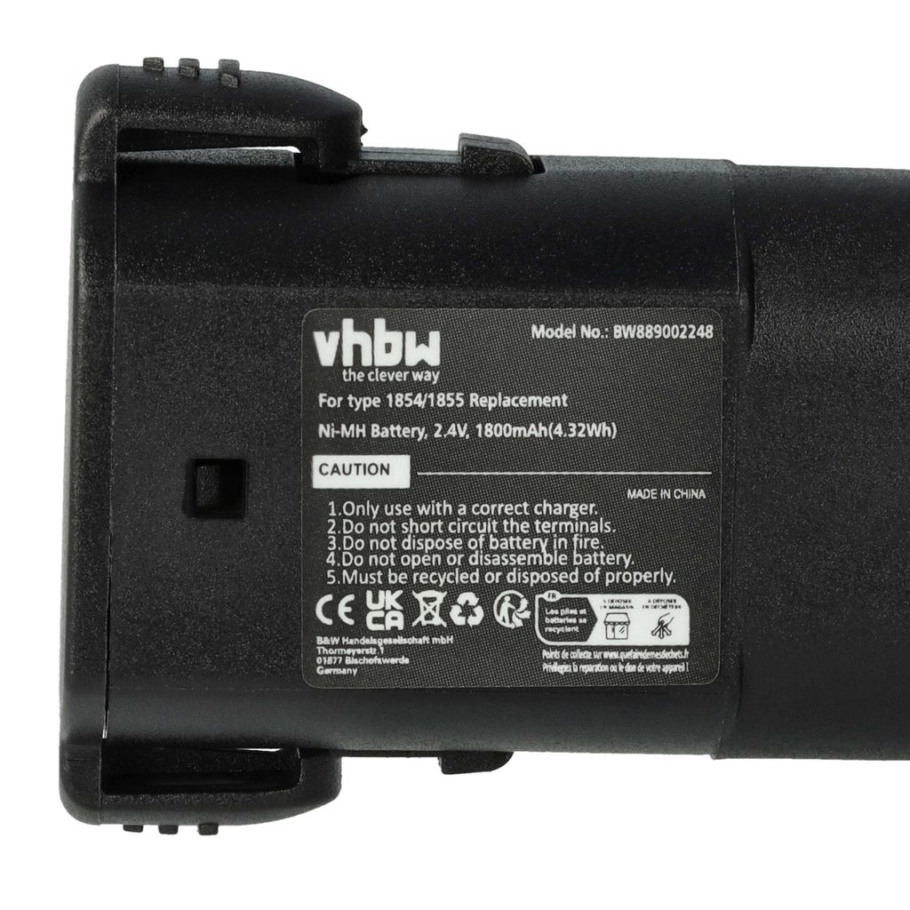 vhbw Akku kompatibel mit Moser Arco 1854 Serie Produktbild 5