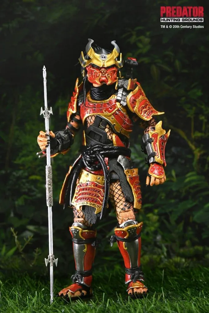 Figurine de collection Samouraï Predator Ultimate articulée de 17cm - 8