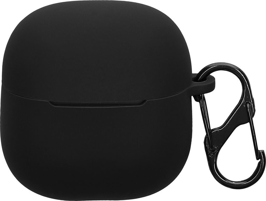 kwmobile Hülle kompatibel mit Xiaomi Redmi Buds 6 Lite Kopfhörer - Silikon Schutzhülle Etui Case Cover Schoner in Schwarz