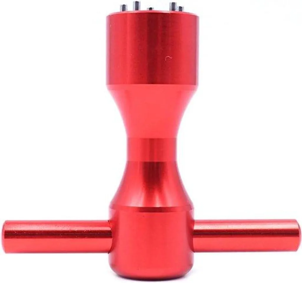 Clé de réglage à 5 trous pour putter de golf rouge - Outil de précision