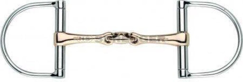 Sprenger D-Ring Trense Doppelt Gebrochen KK Ultra 15 mm SENSOGAN Gebiss 135
