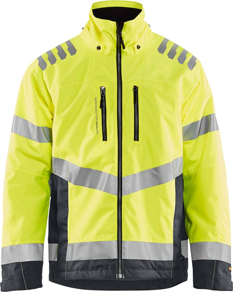 Blakläder Warn- und Winterjacke 47801977 gelb/mittelgrau Uni, L
