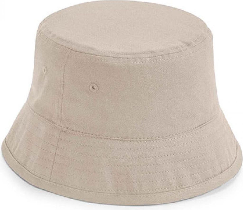 Beechfield B90N | Organic Baumwolle Bucket Hat Bio Baumwolle - Farbe: Sand - Größe: L/XL