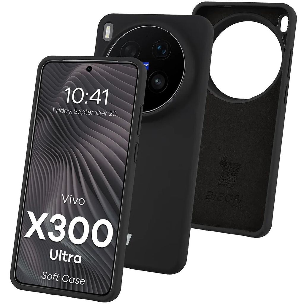 Silikon Handyhülle für Vivo X300 Ultra, Bizon Soft Case, Produktbild 