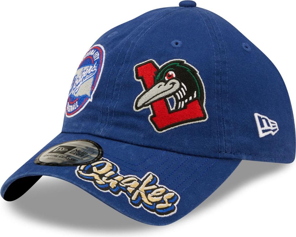 New Era 9Twenty Casual Classics Cap - MiLB Badges royal