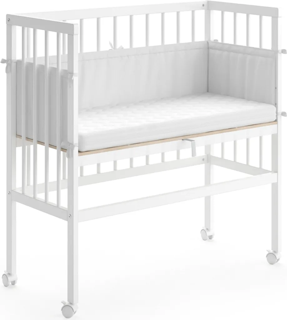 Lit Cododo Vitalispa Sophie Blanc Idéal pour Allaitement et Nuits Faciles
