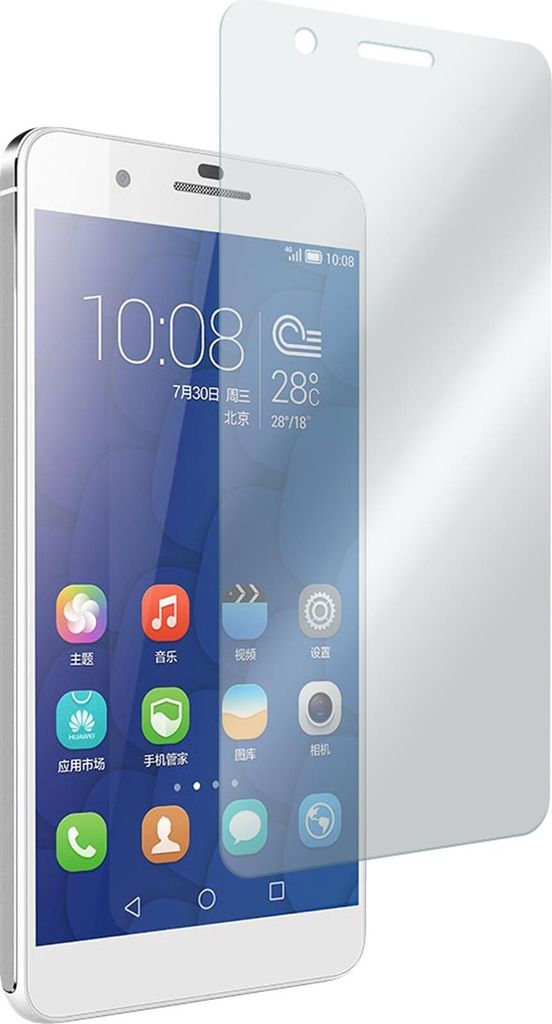 3er-Pack PhoneNatic Glas-Folie klar kompatibel mit Huawei Honor 6 Plus - Panzerglas für Honor 6 Plus