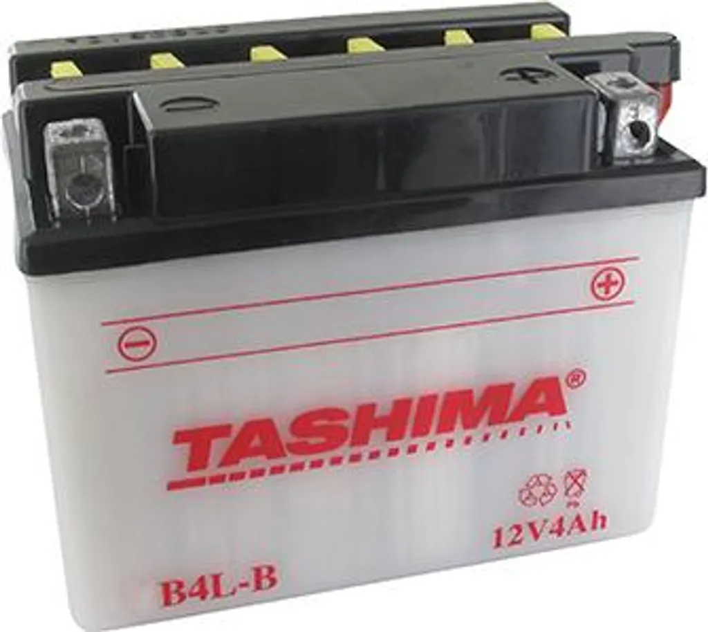 Batterie moto 12V 4Ah étanche pour démarrage scooter 50cc et 125cc