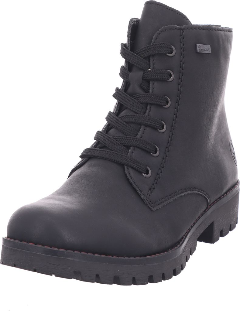 Rieker Schnürstiefel - Tiefschwarz Kunstleder Größe: 39 Produktbild 31