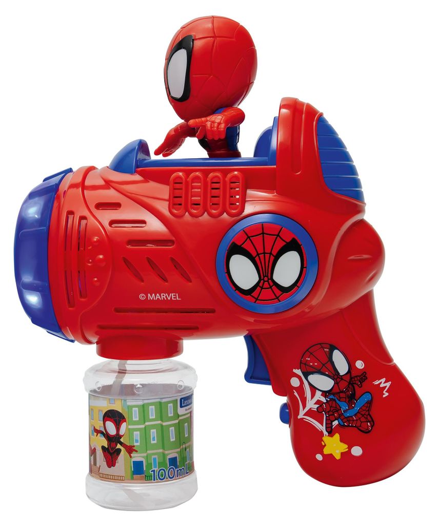 Pistolet à Bulles Spidey avec effets lumineux et sonores Image du produit 
