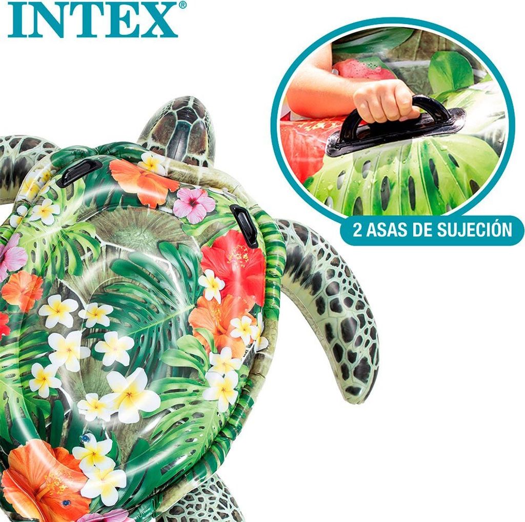 Zabawka do pływania żółw 191 x 170 cm INTEX 57555 Produktbild 14
