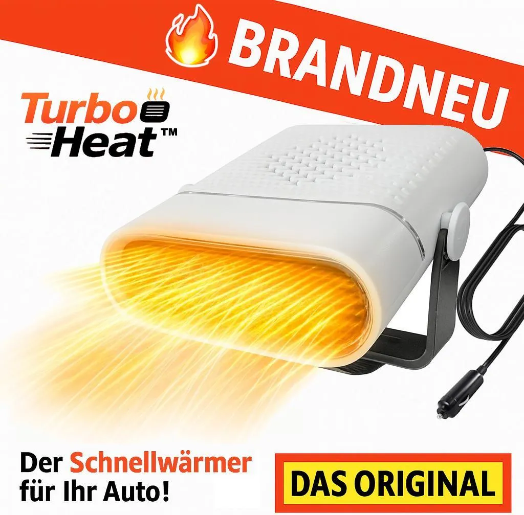 Dégivrez votre voiture sans attendre : Chauffage 12V TurboHeat™ blanc