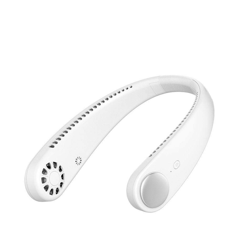 USB tragbarer mini ventilator,Hängender hals ventilator,umhängeventilatorKlettern,Reisen,Einstellbarer Mini-Elektrolüfter zum Abspielen von Musik