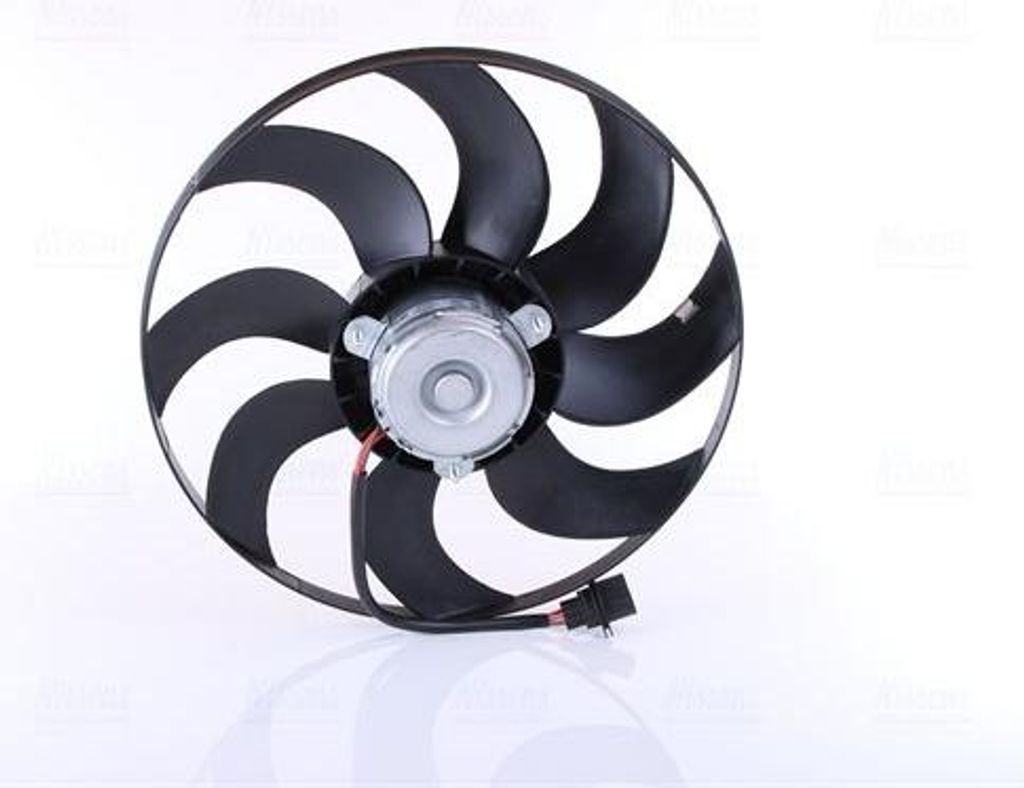 NISSENS 85690 Kühlerlüfter OE 6Q0121206F kompatibel mit Polo 6R, Polo 9N, Fox, Roomster, Rapid, Fabia, Toledo, Ibiza, Cordoba