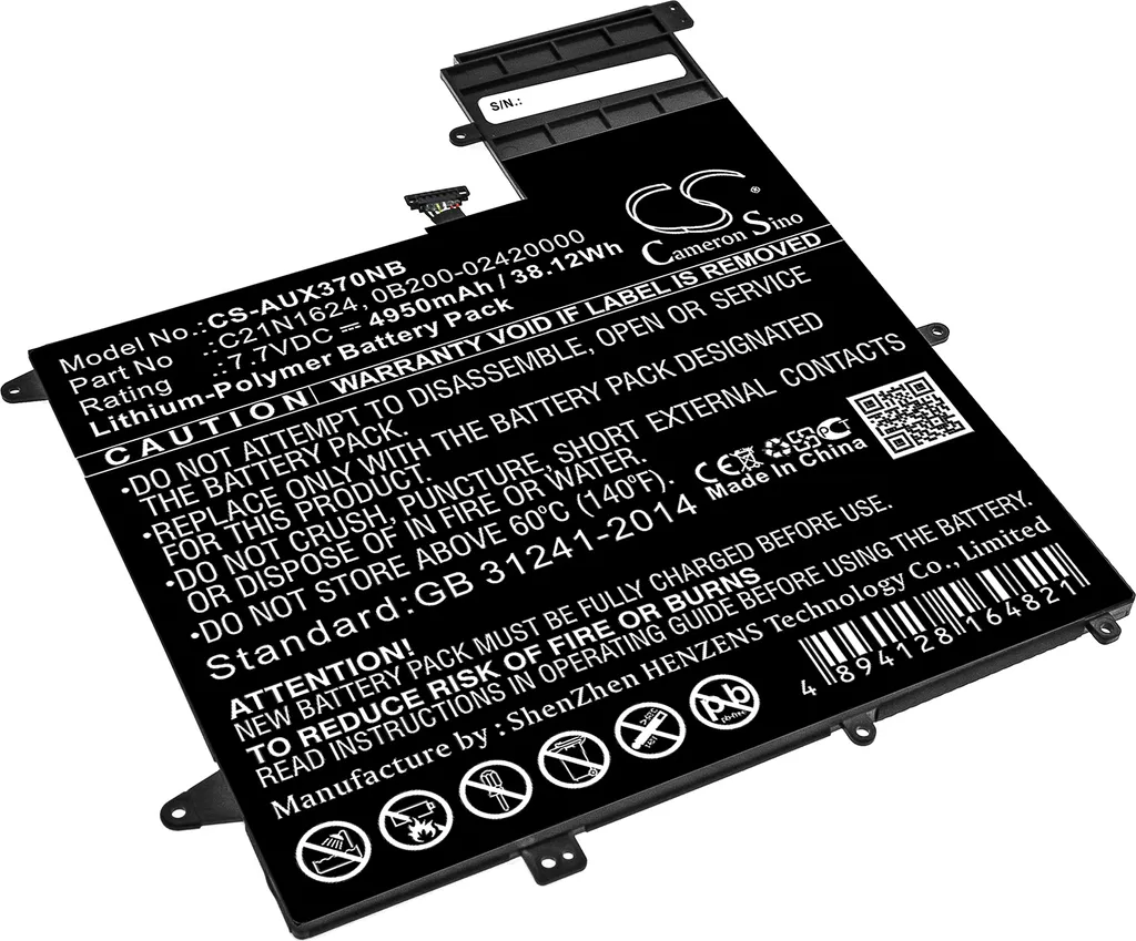 Batteria Asus Q325U Q325UA 0B200-02420000P TECHTEK - Stock Limitato
