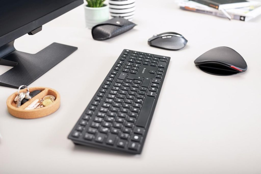 CHERRY KW 9100 SLIM - Clavier - sans fil - 2,4 GHz, Image du produit 