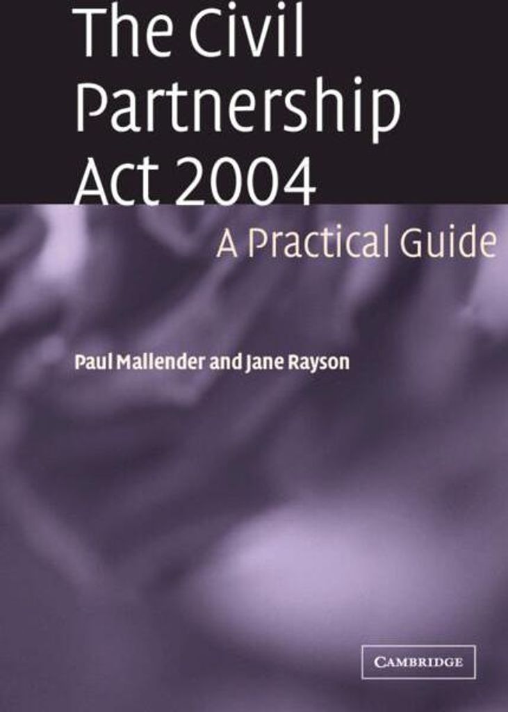 The Civil Partnership Act 2004