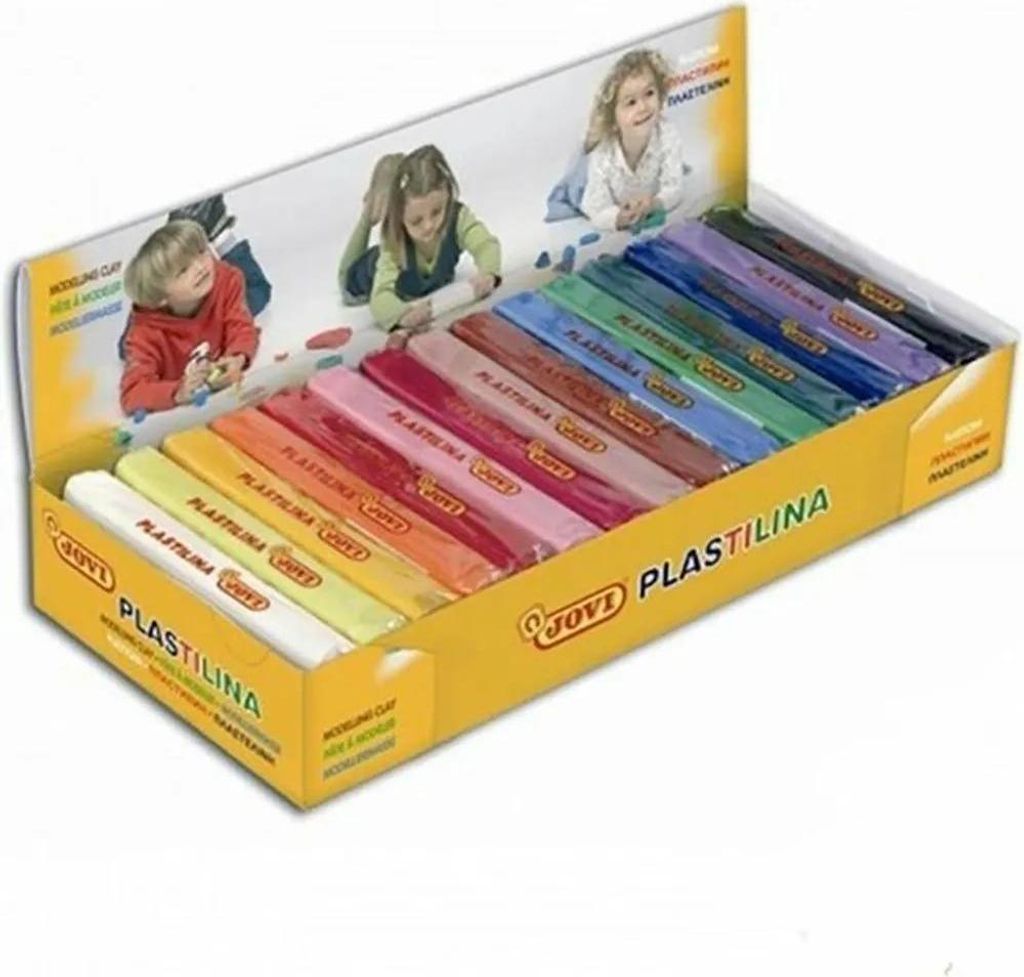 Jovi PLASTILINA, Modellierton, Orange, Kind, 15 Stück(e), Produktbild 