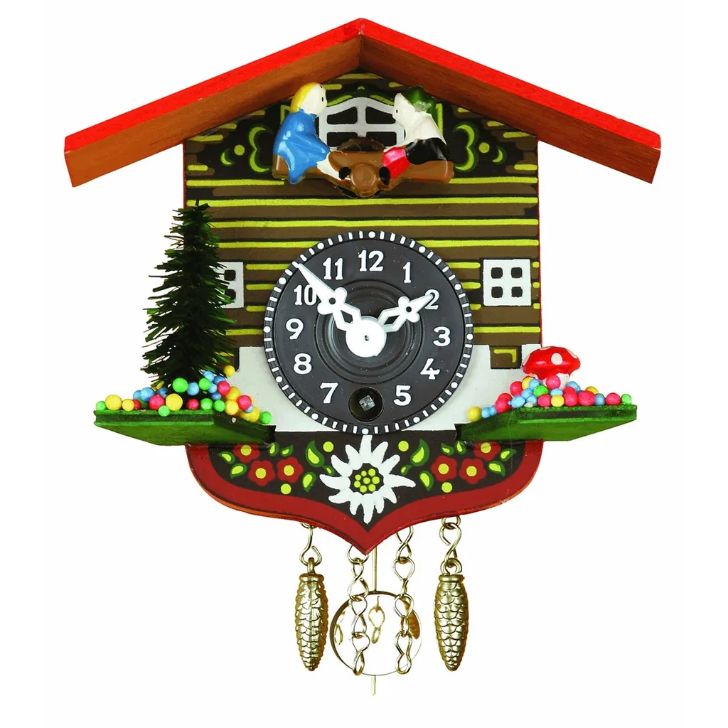 Horloge Murale de Bureau Miniature Trenkle pour Décoration Vintage