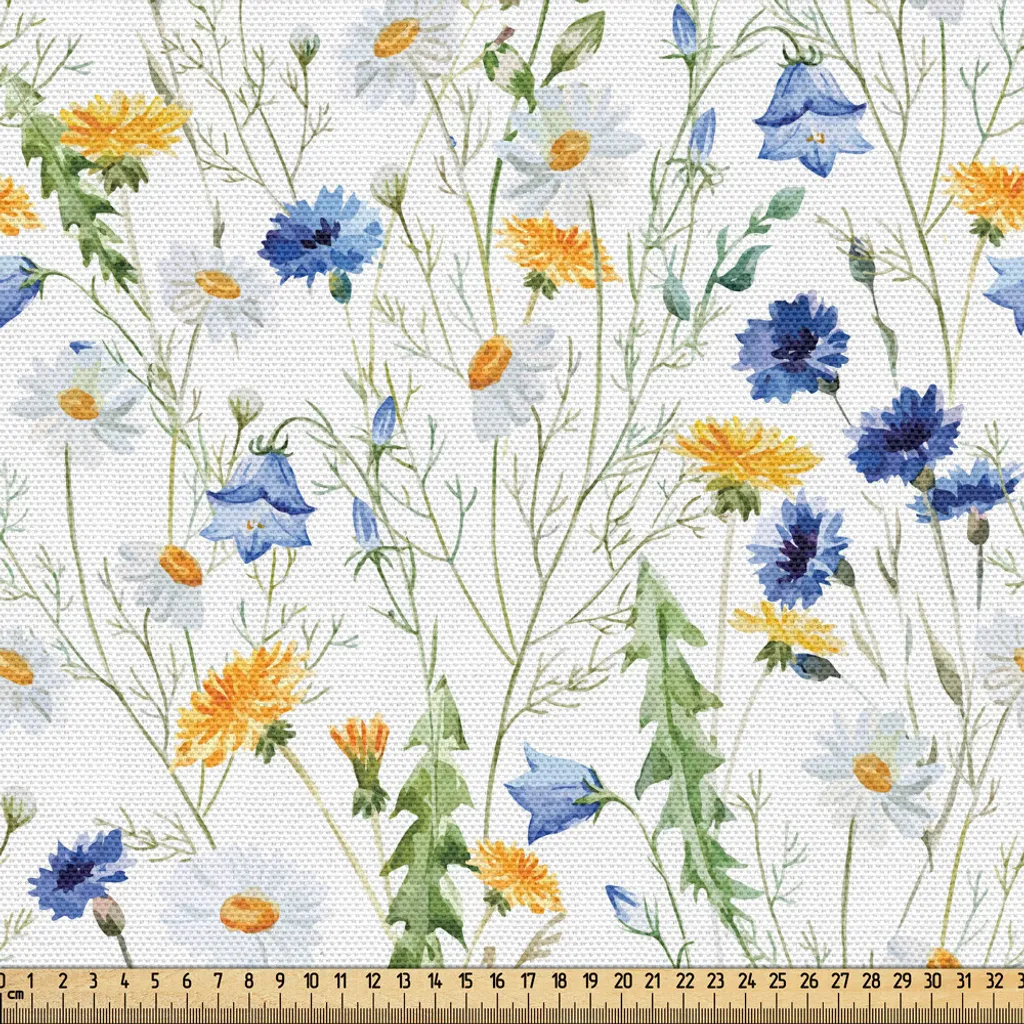 Tissu résistant au mètre pour rénover vos coussins motif sauvage 3m
